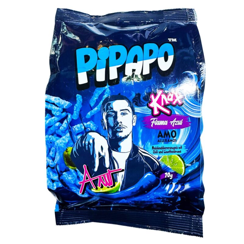Pipapo Knax Chips Flama Azul
