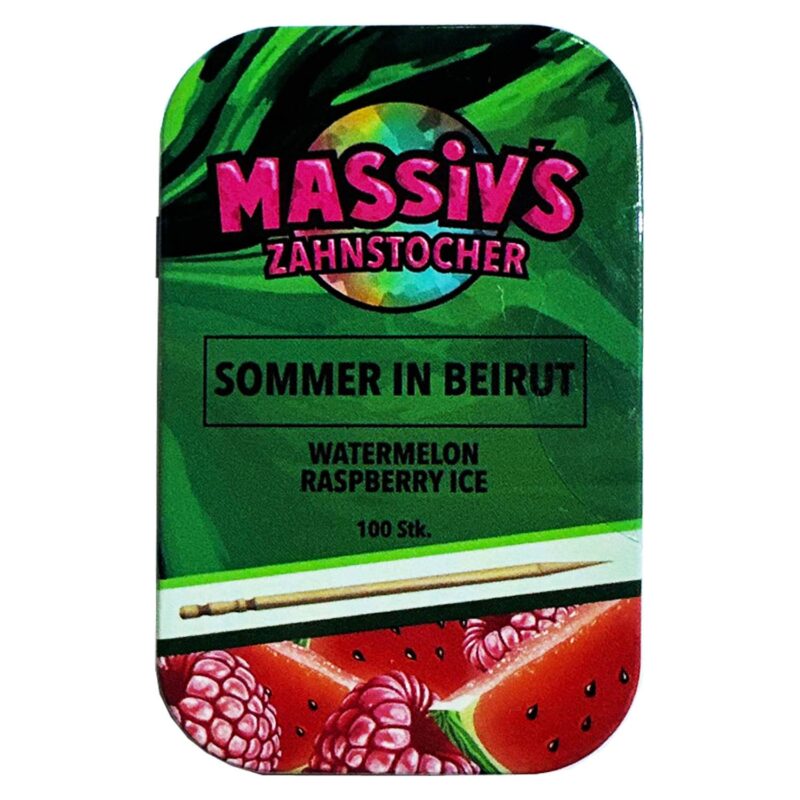 Massiv Zahnstocher Sommer in Beirut Watermelon Raspberry Ice