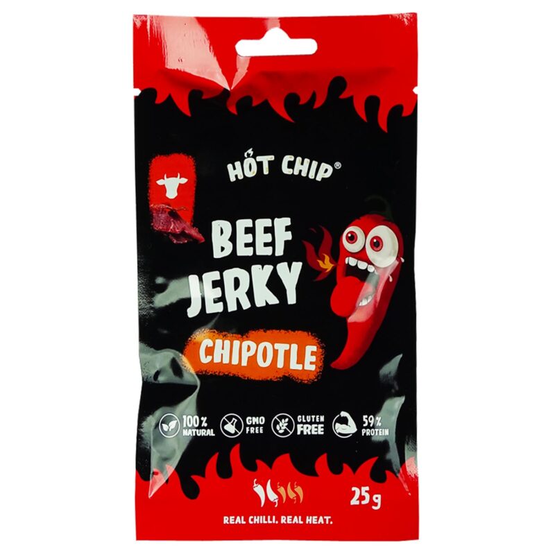 Hot Chip Beef Jerky Chipotle