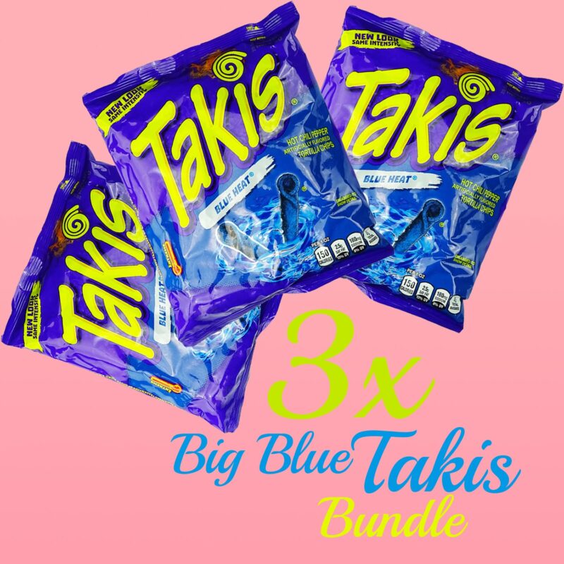 Takis Blue Heat XL Bundle