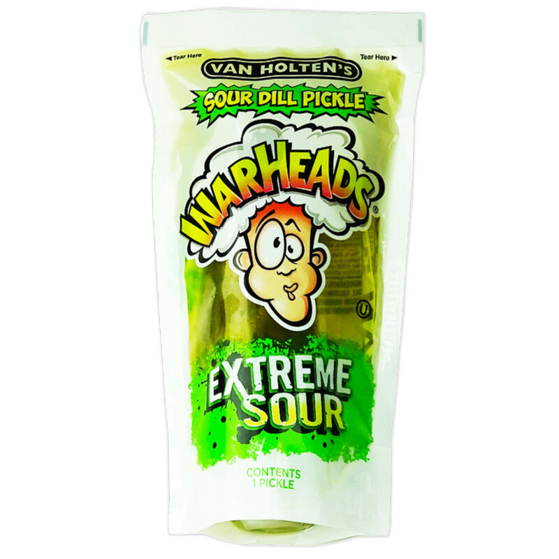 Van Holten Warheads Extreme Sour Pickle Jumbo