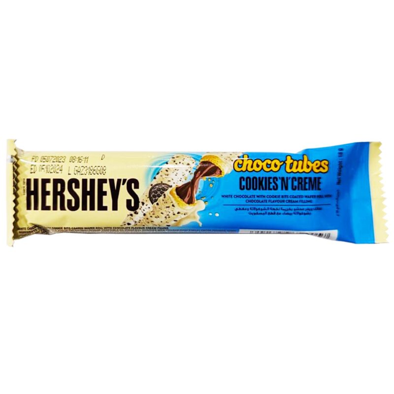 hershey's choco tube cookie n creme