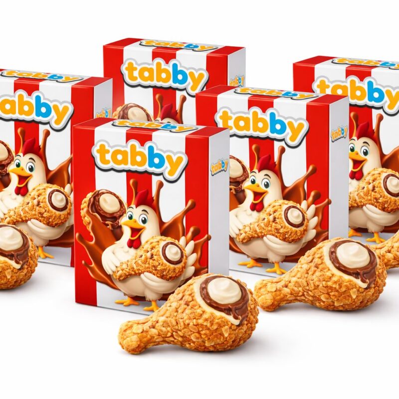 Tabby Crunch Chocolate Bundle 5x