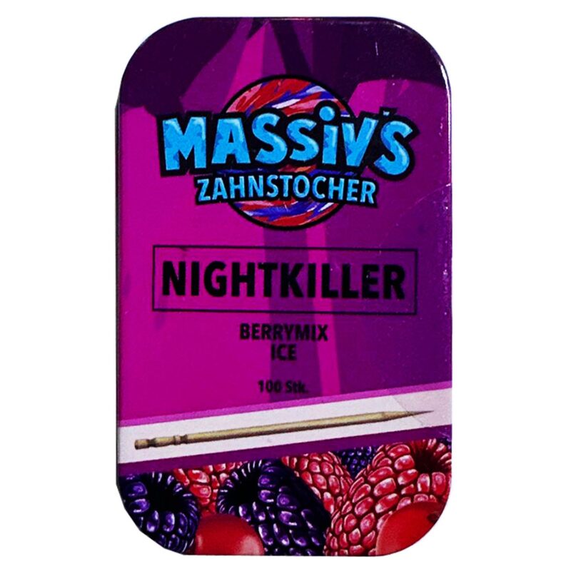 Massiv Zahnstocher Nightkiller Berrymix Ice