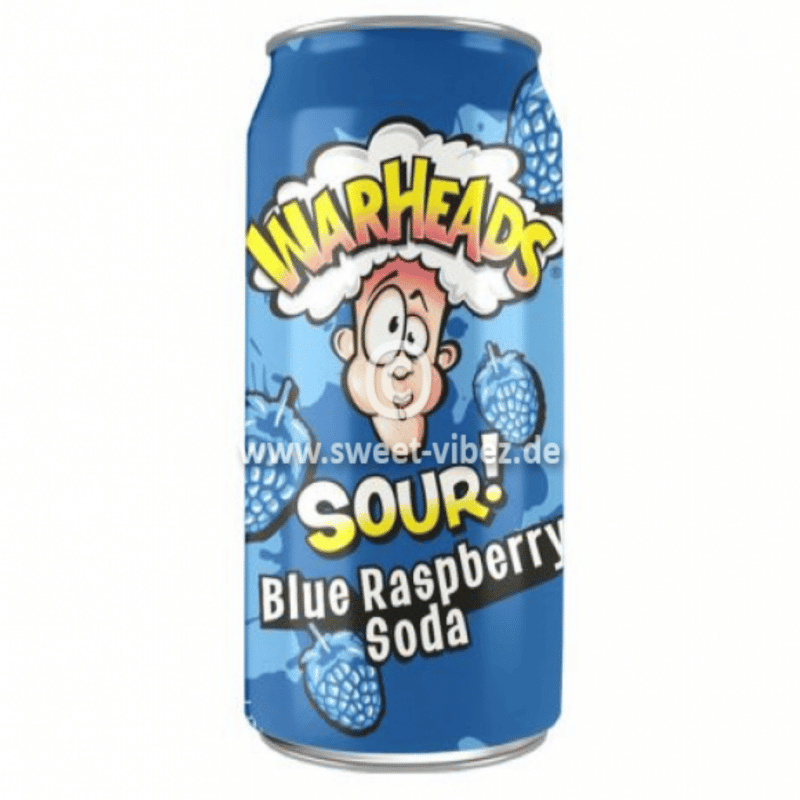 Warheads Blue Raspberry Sour Soda