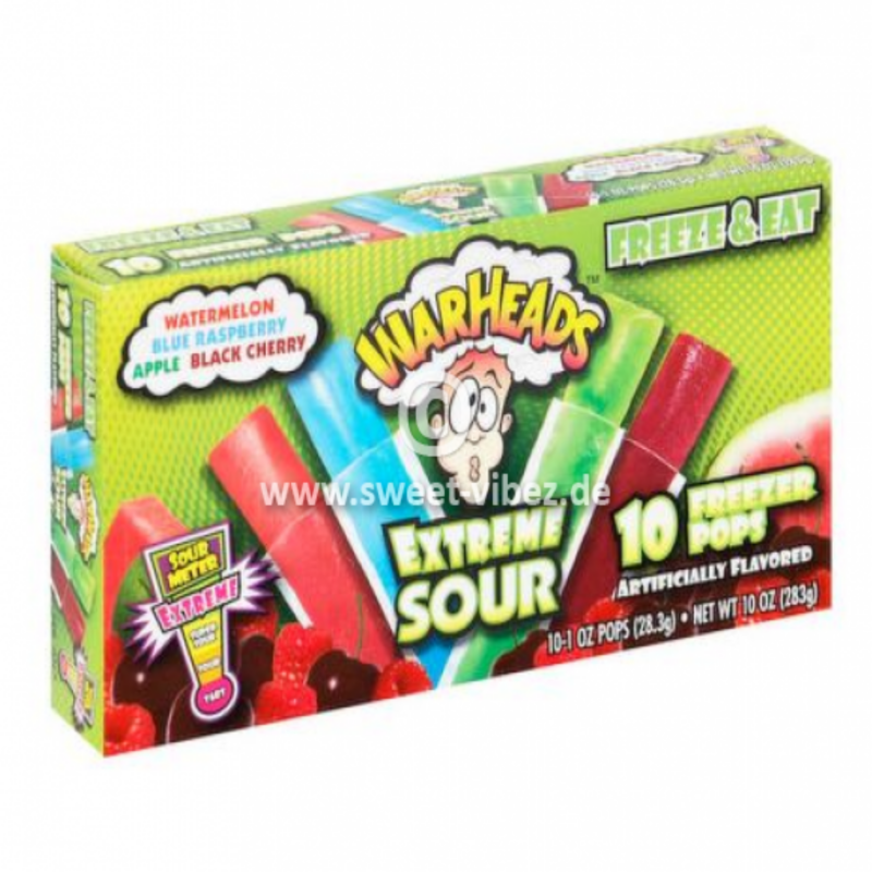 Warheads Sour Freezer Pops