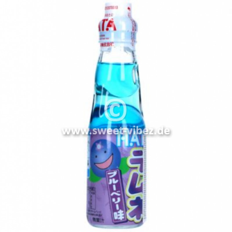 Ramune Blue Raspberry Soda Pop