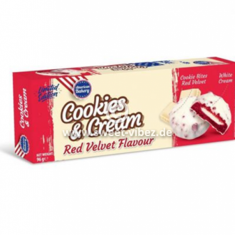 American Bakery Cookie & Cream Red Velvet Flavour