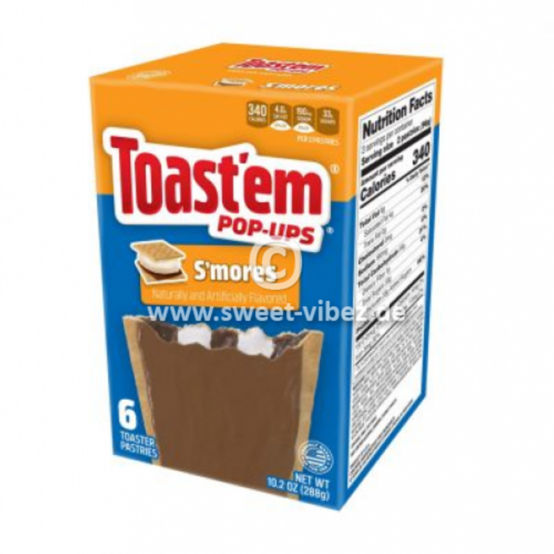 Toast’em Pop Ups Smores