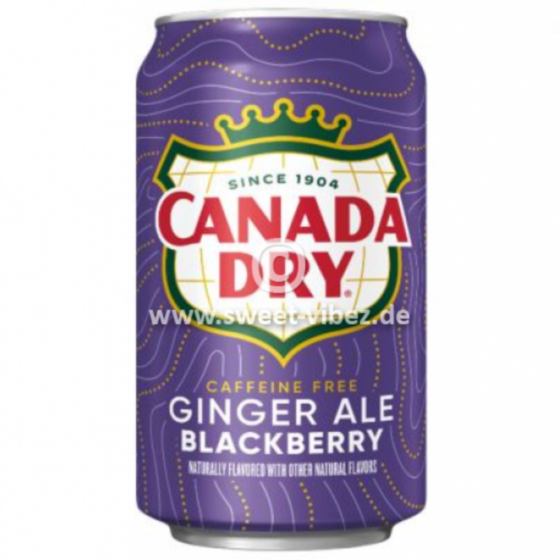 Canada Dry Ginger Ale Blackberry